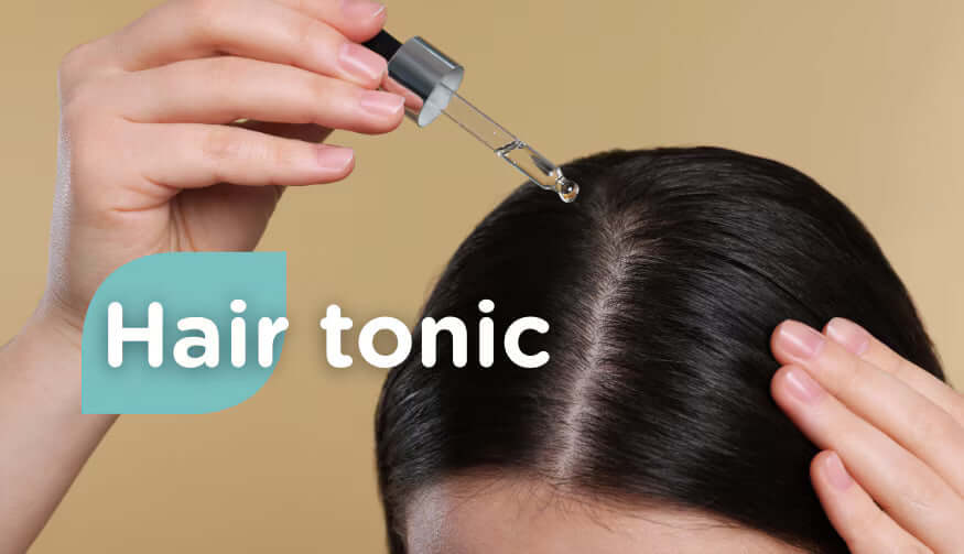 What does hair tonic do with argan hair oil and rosemary hair oil