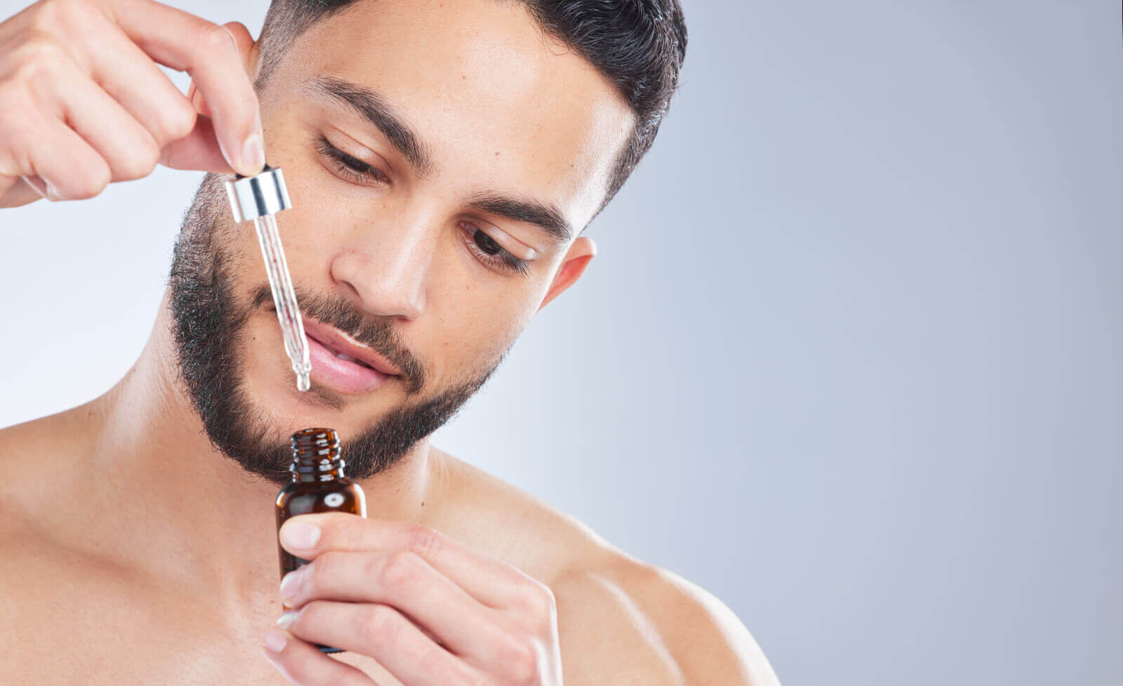 Mokko Beard Growth Oil with essential oils for beards