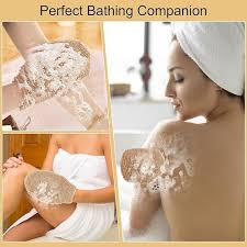 Moroccan scrub mitt use for face scrub